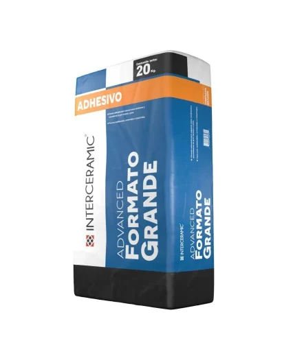 Adhesivo formato grande gris saco 20 kg