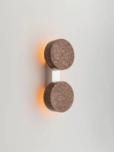 Ambra wall round doble terrazo