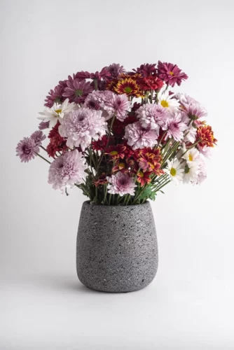 BIZNAGA FLOWER STONE VASE