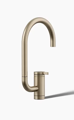Components Single handle bar sink faucet with two function extended reach spout 28277-BV