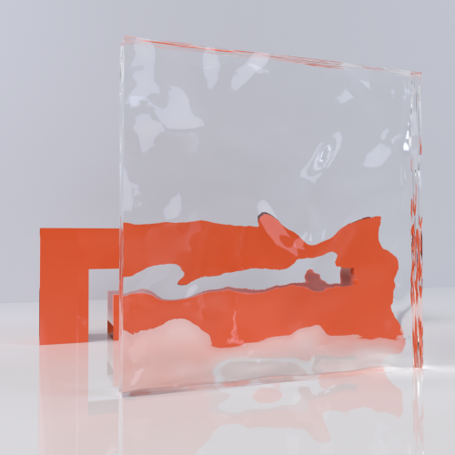 LAMINA TEXTURIZADA WAVES CRISTAL