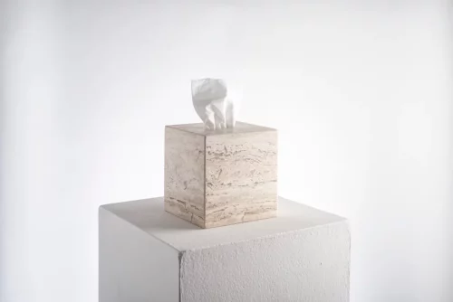 LESS IS MORE TISSUE BOX
