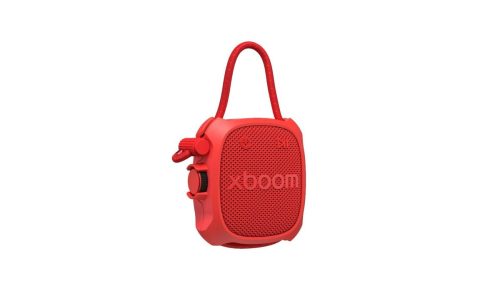 LG xboom Rock por will.i.am _ Bocina Bluetooth con una durabilidad para exteriores _Rojo