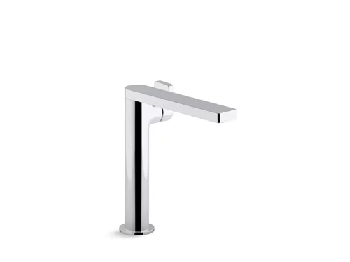 Llave composed de muro vibrant Brushed Moderne Brass