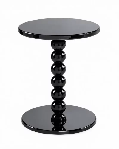 Mesa Licha Auxiliar Galvanizado Lámina Redonda 45x0x60-web