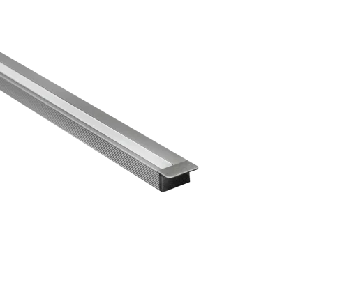 Perfil LED Empotrado Luz Asimétrica