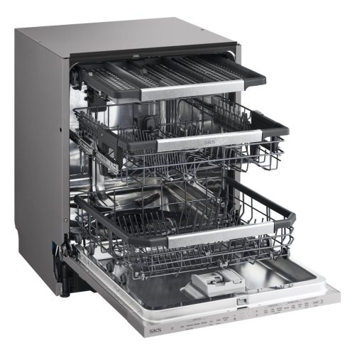 SKS Lavavajillas con panel de control PowerSteam SKSDW2402P