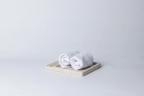 STRIPES TRAY FOR FACIAL TOWELS