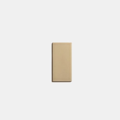 cerámica lisa practical beige brillante 7.5x15 cm