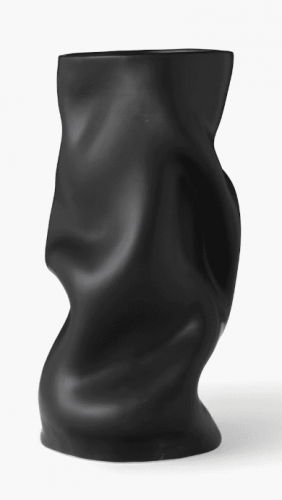 Collapse Vase Black