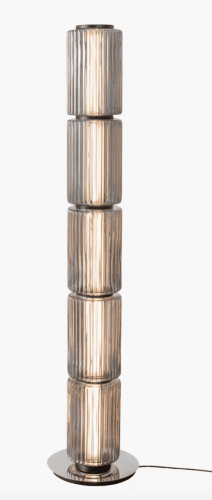 Column 175 Floor Lamp 5 Carbon