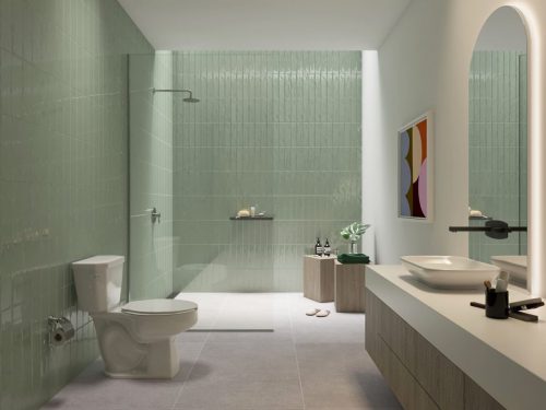 INCANTO OLIVO 7.5X30 BRILLANTE PRIMERA 