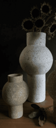 JARRON NUDO MED Y CHICO PAJARO AMARILLO