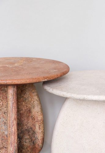 MESA LATERAL FIORITO ROJO