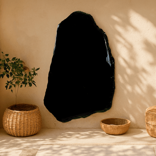 Placa espejo de obsidiana G
