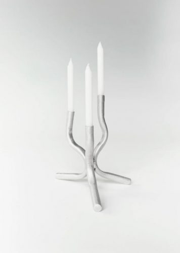 Six Dot Mini Candelabra